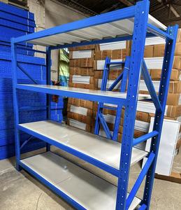 Estanterías de Supermercado Multifuncionales de Acero Aleado Duradero, Galvanizadas por Inmersión en Caliente de Doble Cara, Estantes de Exhibición Resistentes para Comercio Minorista, Carga - Product Image 4