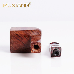 Muxiang Handmade Alpine Rosewood Tobacco Pipe Straight Type For Men Personal Gift - Product Image 3