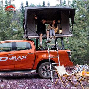 Wild Land-estante trasero ajustable para camioneta, sistema de <span class=keywords><strong>torre</strong></span> de camión, estante de riel de coche con acero de carbono de alta resistencia para carpas de techo - Product Image 4