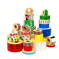 Étiquettes personnalisées imperméables autocollantes, logo personnalisé, étiquettes d'entreprise, impression PVC, étiquettes adhésives pour emballage