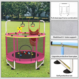 Bền Toddler <span class=keywords><strong>Home</strong></span> nhảy Bungee an toàn đơn-bar Swing trong nhà ngoài trời trẻ em trẻ em Mini Trampoline - Product Image 2