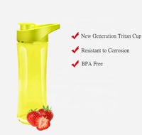 300W Krachtige Motor Smoothie Blender Juicer Mixer Elektrische 600Ml Draagbare Blender Huishoudelijke Fruitpers