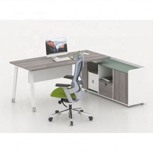 Sinonis Ensemble de bureau en bois de haute qualité populaire Modèles de panneaux élégants - Product Image 2