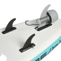 Planche à pagaie gonflable motorisée 24V 450W électrique avec batterie pour le surf debout adapté aux débutants