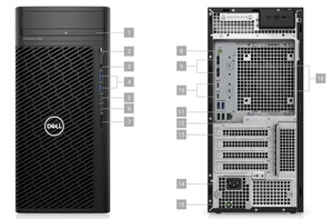Nouvel ordinateur de bureau <span class=keywords><strong>Dell</strong></span> Precision T3660 <span class=keywords><strong>3660</strong></span> Tower Workstation - Product Image 5