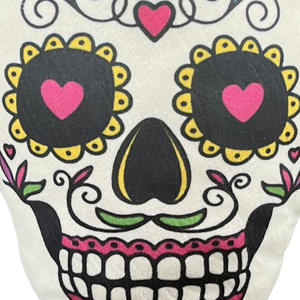 Halloween Spoof cane noia rilievo dentizione giocattolo eco-friendly teschio Design realizzato in tessuto Oxford resistente al morso per animali domestici - Product Image 5