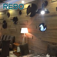 Panneaux de revêtement de façade modernes en bois de bambou Solution de mur extérieur ignifuge et imperméable avec capacité de conception graphique