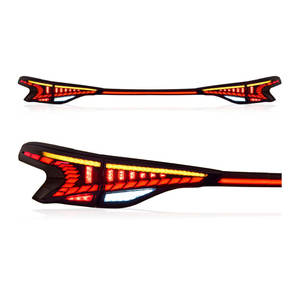 Juego de Luces Traseras JH para <span class=keywords><strong>Toyota</strong></span> <span class=keywords><strong>Sienna</strong></span> 21-24, Granvia Modificada, Luces Traseras LED de Escama de Dragón con Flujo Continuo - Product Image 4