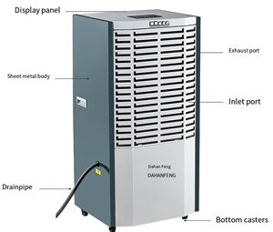 <span class=keywords><strong>Déshumidificateur</strong></span> industriel haute puissance 2800W 22 réfrigérant, dégivrage automatique et fonction minuterie - Product Image 2