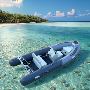 Bateau gonflable côtelé en aluminium <span class=keywords><strong>Semi</strong></span>-<span class=keywords><strong>rigide</strong></span>, 3d, PVC/Hypalon/rca, offre spéciale, <span class=keywords><strong>420</strong></span> - Product Image 3