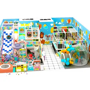 Playground infantil soft play, playhouse interno, escorregador de bolas