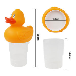 Cloro animal personalizável distribuidor químico flutuante cloro líquido cloro flutuador tablet distribuidor para piscinas banheira de hidromassagem - Product Image 3