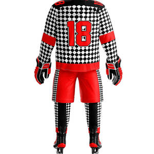 Nuevo Diseño de Uniformes de Hockey sobre Hielo, Material Transpirable Ecológico de Alta Calidad, Colores y Logotipo Personalizables - Product Image 3