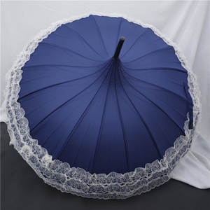 Automatic Open Lightweight 19 23 25 Inch Vibrant Rainbow Color Pagoda <b>Umbrella</b> for Outdoor Festival Sun Rain Protection - Product Image 5