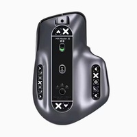 Patins de souris USB en verre non rétroéclairés, personnalisables à faible MOQ (50 pièces par couleur), pour MX Master 3/3s, lisses, durables, fins, incurvés 2.5D