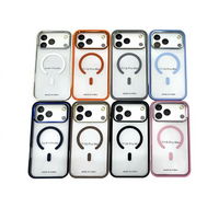 Coque de téléphone magnétique pour iPhone 17 Air 18 Pro 16 Plus 15 14 13 12 11 Pro Max, finition mate, toucher doux, protection de la caméra, compatible avec la recharge