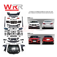 Pieza de Automóvil WRR para BMW F10 Serie 5 Actualización a Kit de Carrocería G30 G38 M5 Modificación para X5 X6 F30 E60 E90 Parachoques Delantero