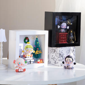 מבצע חם! נזה, ילד השדים, יוצר בלגן - קופסת תצוגה לאחסון דמויות פופ-מארט, קופסת תצוגה לבובות DIY - Product Image 2