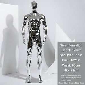 Maniquí de Material Premium FRP, Modelo Humano Realista, Duradero, Clásico, Curvilíneo y Hermoso para Ropa - Product Image 3