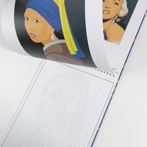 Sách tô màu bán chạy, bìa cứng dễ mở, dành cho người lớn, in ấn tùy chỉnh - Product Image 3