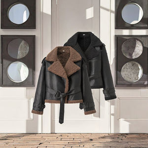 Poncho de Poliéster Vintage de Moda Francesa para Mujer de Otoño - Product Image 3