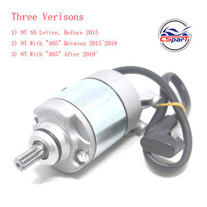 Motor de Arranque NC250 8T 9T para Motor <span class=keywords><strong>ZONGSHEN</strong></span> NC <span class=keywords><strong>RX3</strong></span> ZS177MM KAYO BSE Megelli Asiawing Xmoto - Product Image 2