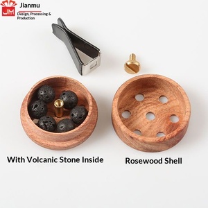 Difusor de Aromas para Auto <span class=keywords><strong>con</strong></span> Difusor de <span class=keywords><strong>Piedra</strong></span>, Caja de Regalo de Aromaterapia Free-Fire, Empaque de Madera - Product Image 3