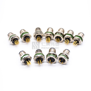 M12 8 pin nam PCB cảm biến kết nối 2 3 4 5 6 8 12 17 Pin - Product Image 1