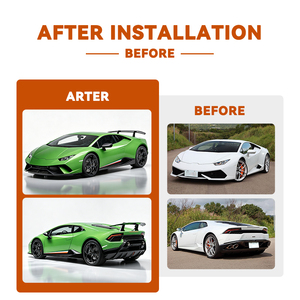 Kit Carrosserie P Style pour Lamborghini Huracan 610 en FRP et Fibre de Carbone – Pièces Auto Après-Vente et Modifications - Product Image 4