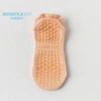 Chaussettes de yoga et de Pilates Bioserica Era antidérapantes, respirantes, écologiques, couleur unie, haute qualité, logo personnalisé