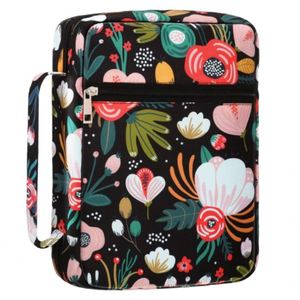 Muestra gratuita: Funda grande para Biblia con asa resistente de Source Factory: Bolsa de transporte para Biblia para mujer, estuche para diario - Product Image 1