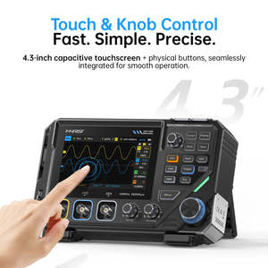 ออสซิลโลสโคป FNIRSI 2D15P 3-in-1 แบบสองช่องสัญญาณ 100MHz พร้อมจอแสดงผลฟอสเฟอร์ มัลติมิเตอร์ เครื่องกำเนิดสัญญาณ 2D15P FNIRSI 2D15P 2D15P FNIRS - Product Image 4