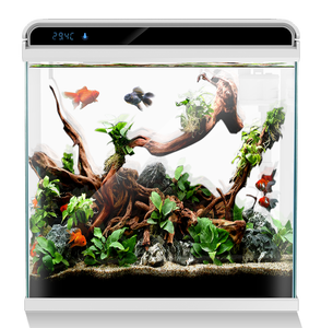 Série OEM HNE Aquarium transparent en verre HD Aquarium de bureau pour usage domestique Aquarium pour poissons - Product Image 2