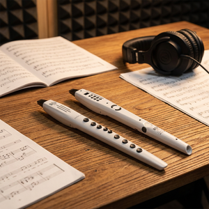 Instrument à vent numérique Midiplus WIND Pro avec BT MIDI&Audio, saxophone électronique portable, haut-parleur intégré, <span class=keywords><strong>batterie</strong></span> rechargeable - Product Image 4