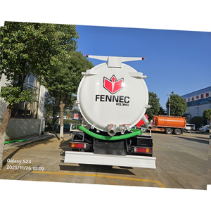 SHACMAN Sinotruck HOWO 6 Wheels Sewer Suction Truck with High Pressure Sewer Jetting 10-15tonne Super vacuum truck - Product Image 5