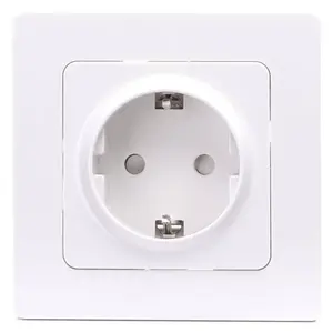 Interruttore unipolare bianco da 1 va, design minimalista, facile installazione, ideale per controllare l'illuminazione negli spazi - Product Image 1