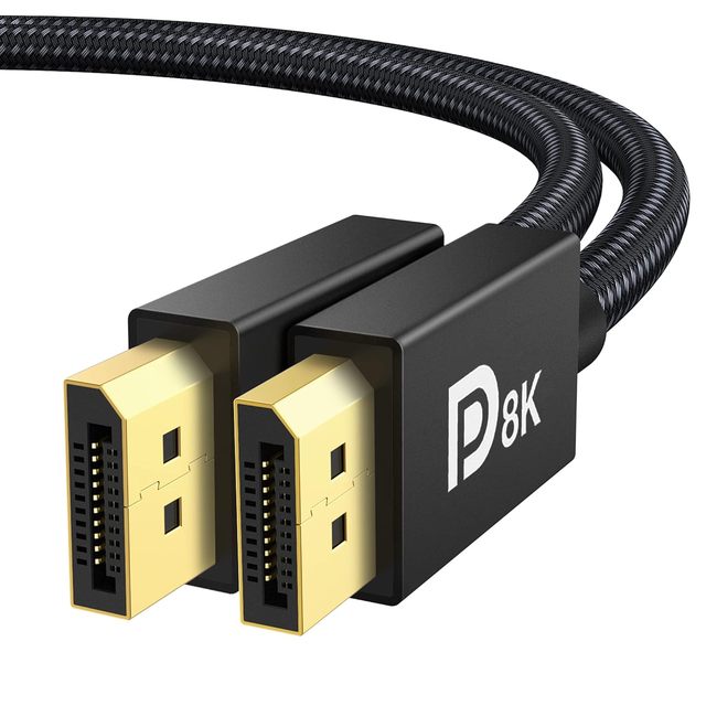 High Speed 8K DisplayPort Cable 1.4 Gold Plated DP Cable 8K 60Hz 4K 144Hz Dp to Dp Cable Support HDR FreeSync G-Sync