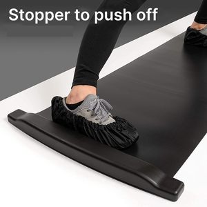 Tập thể dục trượt <span class=keywords><strong>Board</strong></span> mat, khúc côn cầu và trượt băng slideboard Workout Thiết bị tập thể dục với booties - Product Image 3