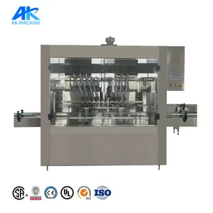 Automatic Vegetable Oil Filling Machine For Bottle Packaging Edible Oil and Syrup Filling Machine