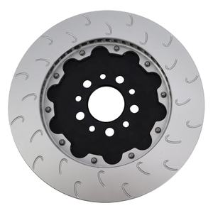 Grand système de freinage véritable qualité avant 2 pièces Rotor Rotor de frein flottant pour <span class=keywords><strong>ALFA</strong></span> ROMEO GIULIA <span class=keywords><strong>STELVIO</strong></span> <span class=keywords><strong>Quadrifoglio</strong></span> Q4 - Product Image 4