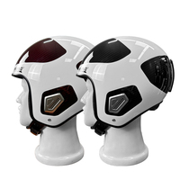 Casque de ski en fibre de carbone haute résistance, casque de snowboard, casque de ski entièrement en carbone, casque de ski à coque en carbone, équipement de sécurité pour la tête