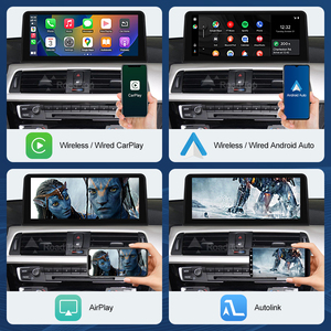 Écran tactile sans fil CarPlay Android Auto Road Top 10,25'' 12,3'' pour les séries 3 et 4 F30 F31 F32 F33 F34 F36 2012-2016 NBT - Product Image 4
