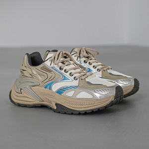 Zapatillas Deportivas con Cordones y Suela Gruesa Estilo Mecha de Serpiente de Cascabel Americana 2025, para Hombre y Mujer, Otoño - Product Image 4