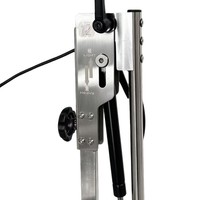 Nouvelle lampe d'inspection segmentée Steeltreks pneumatique bleue hydraulique motorisée PDR pour débosselage 930*260mm avec gradation
