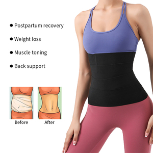 OEM donna elastico modellante per il ventre traspirante in Neoprene fasciante fasciatura avvolgente per la pancia - Product Image 4