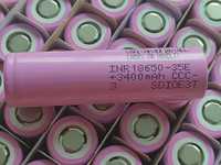 INR18650 35E 3400mAh 3.7V Sel Baterai Lithium Ion Isi Ulang 18650 untuk Power Bank Senter Peralatan Listrik