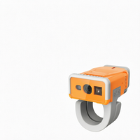 Escáner de Código de Barras de Anillo Manos Libres T3 2D, Lector de Códigos QR Inalámbrico para Dedo, CMOS IP65 Resistente, para Almacén