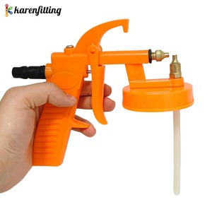 Pistola de Pintura Ergonómica para el Hogar, Muebles y Automóviles, Cobertura Precisa y Fácil para Reparaciones de Construcción, Hecha de Plástico Resistente - Product Image 4