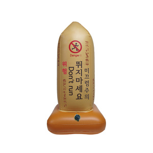 Flotador Inflable de Advertencia de Prohibido Bucear, 490x950mm, PVC de 0.30mm de Grosor, 2 Cámaras de Aire, Señal de Seguridad para Parques Acuáticos - Product Image 5