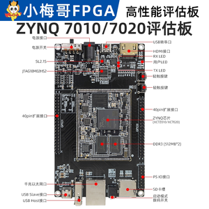 Carte de développement Zynq Core Board XILINX 7Z010/7Z020, avec trous estampés AC601-7000 M606 - Product Image 3